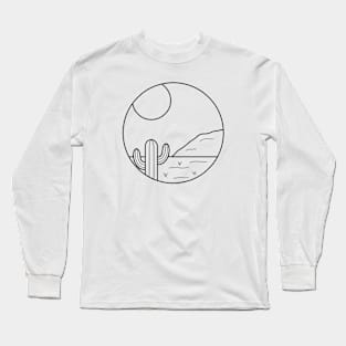 Simple desert Long Sleeve T-Shirt